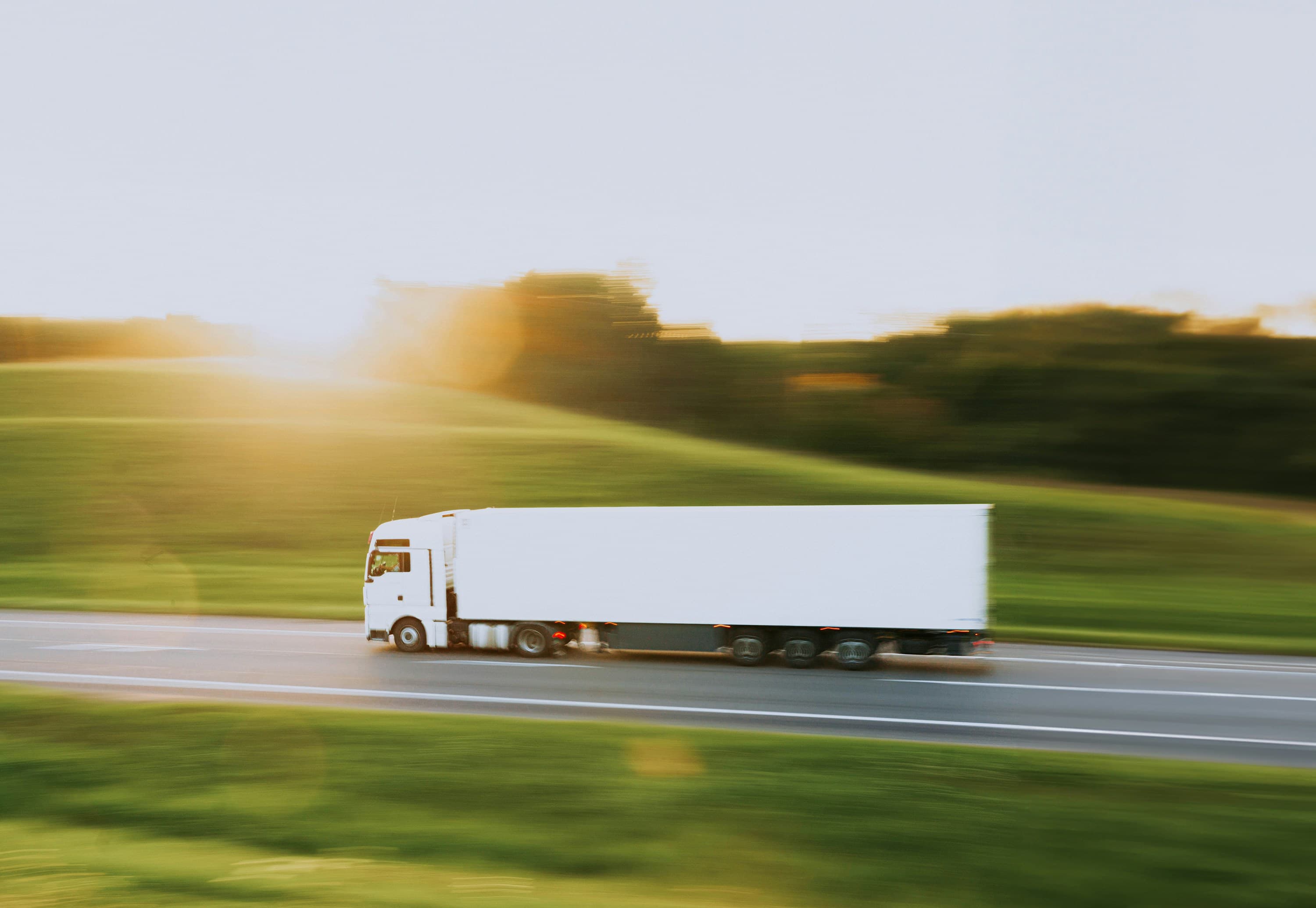 Byward Logistics freight truck transporting cargo on a highway